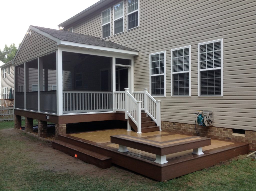 Screen Porch and Platform Deck