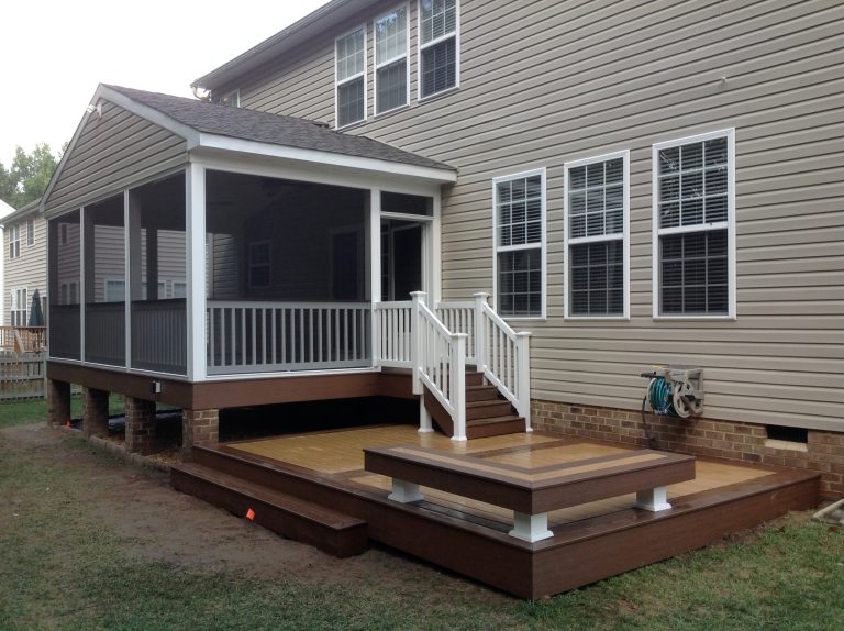 Screen Porch and Platform Deck