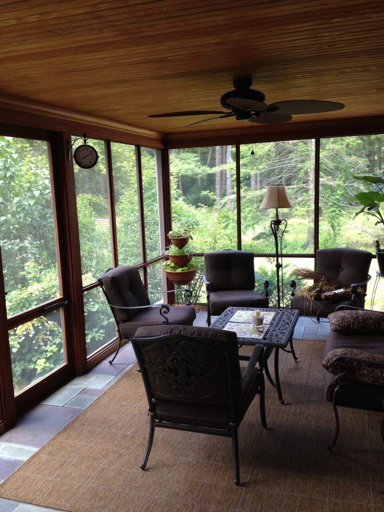 Screen Porch built for private residence.
