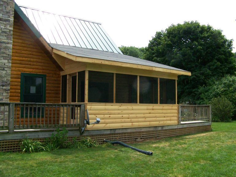 . Screen porch addition