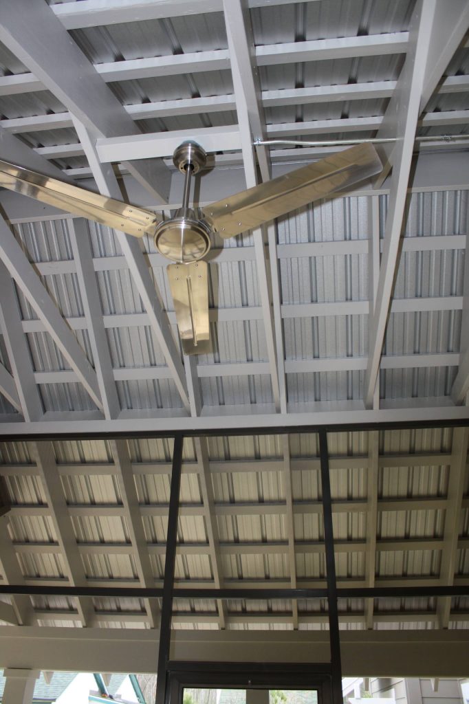 Screened Porch Ceiling Fan Copyrighted Photography by Eric A. Hughes