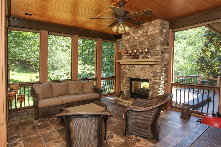 Screened Porch and Deck Repair prior to Landscaping