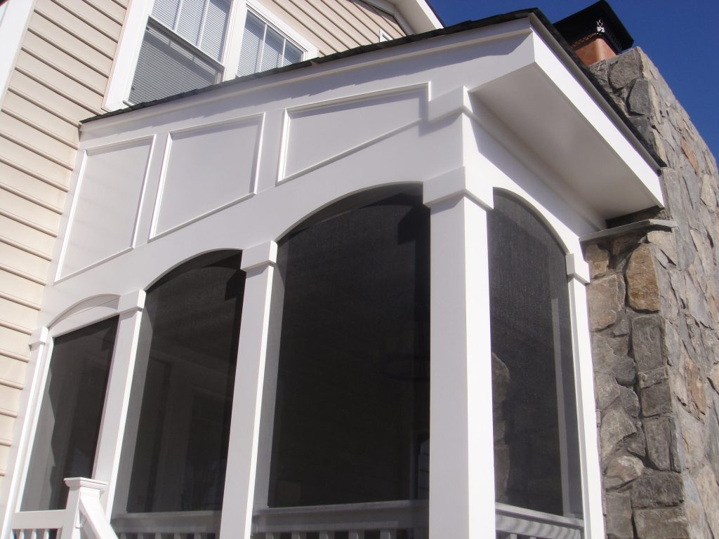 Screened-in back porch idea in DC Metro by Phoenix Home Services | Outdoor Photos | Porch | Landscaping | Landscape Design | Outdoor Living Space | Porch Design Ideas | Outdoor Living Space Ideas | Backyard Design