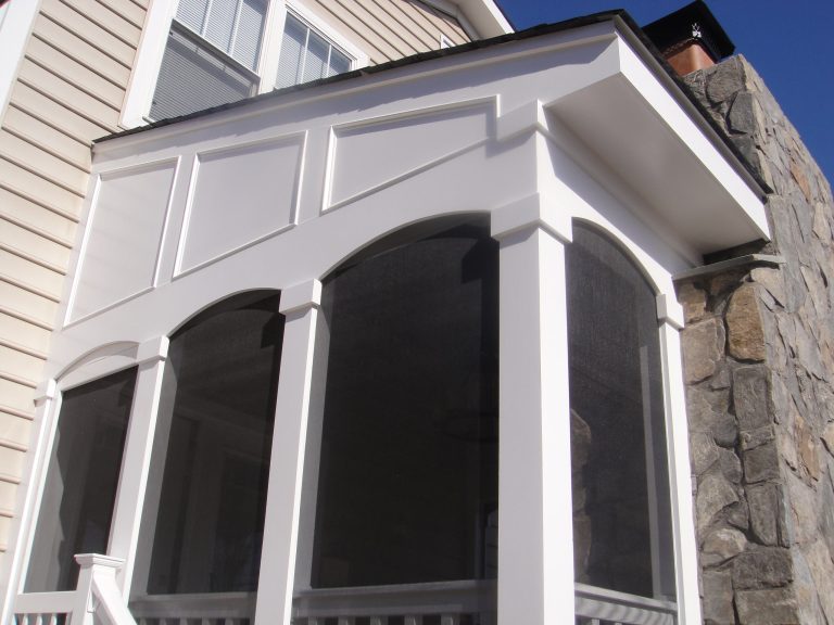 Screened-in back porch idea in DC Metro by Phoenix Home Services | Outdoor Photos | Porch | Landscaping | Landscape Design | Outdoor Living Space | Porch Design Ideas | Outdoor Living Space Ideas | Backyard Design