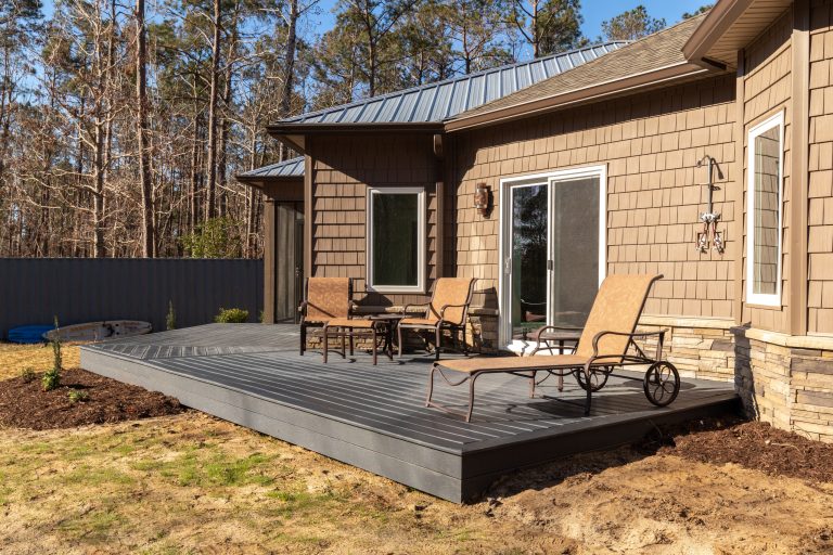 Screened-in back porch idea in Other with decking by codhomeservices | Outdoor Photos | Porch | Landscaping | Landscape Design | Outdoor Living Space | Porch Design Ideas | Outdoor Living Space Ideas | Backyard Design