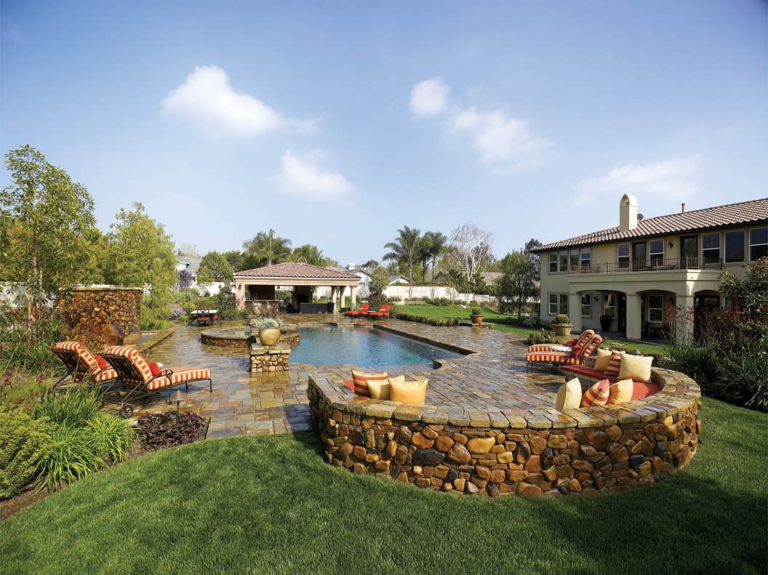 Special care was taken to make sure the cabana design complemented and acted as an extension to the original home’s style and architecture.