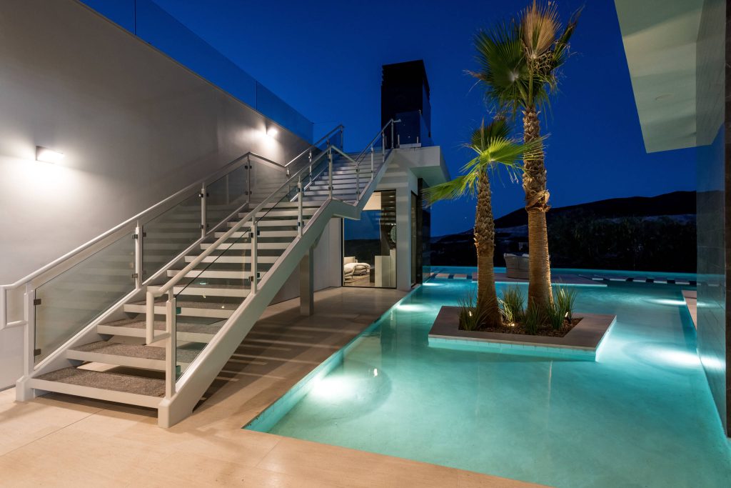 Stairs to Upper Lifestyle Deck