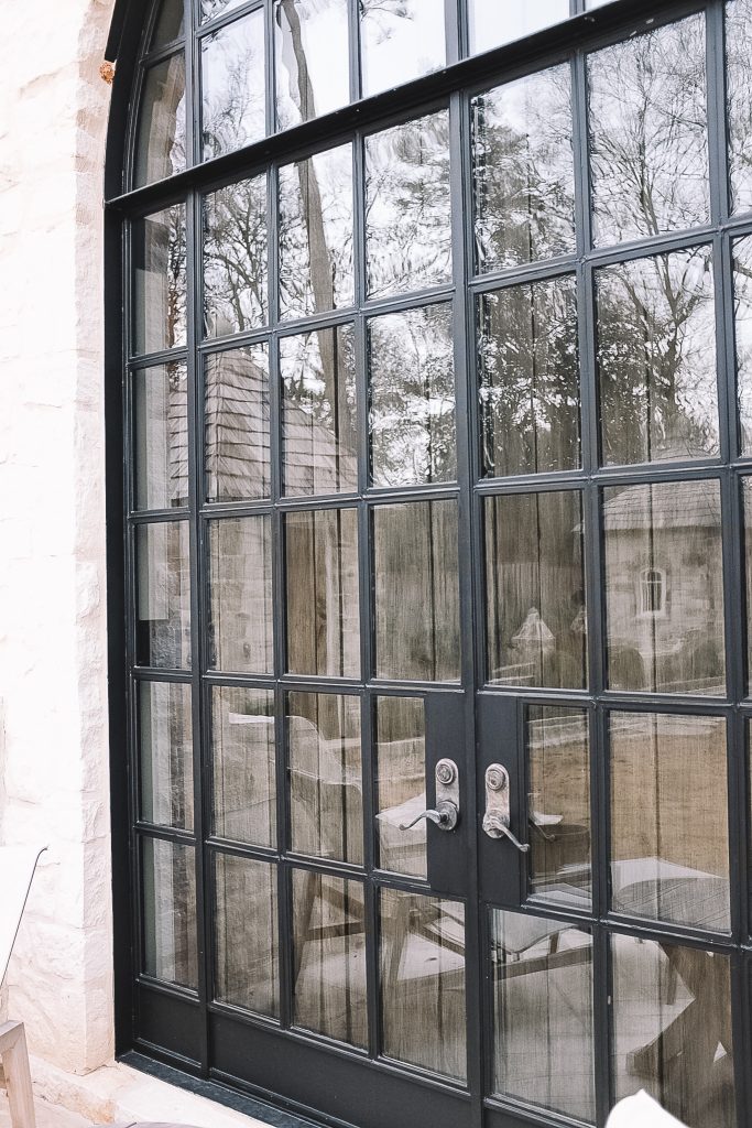 Steel door featured in the impeccable home of Ladisic Fine Homes in Atlanta, GA