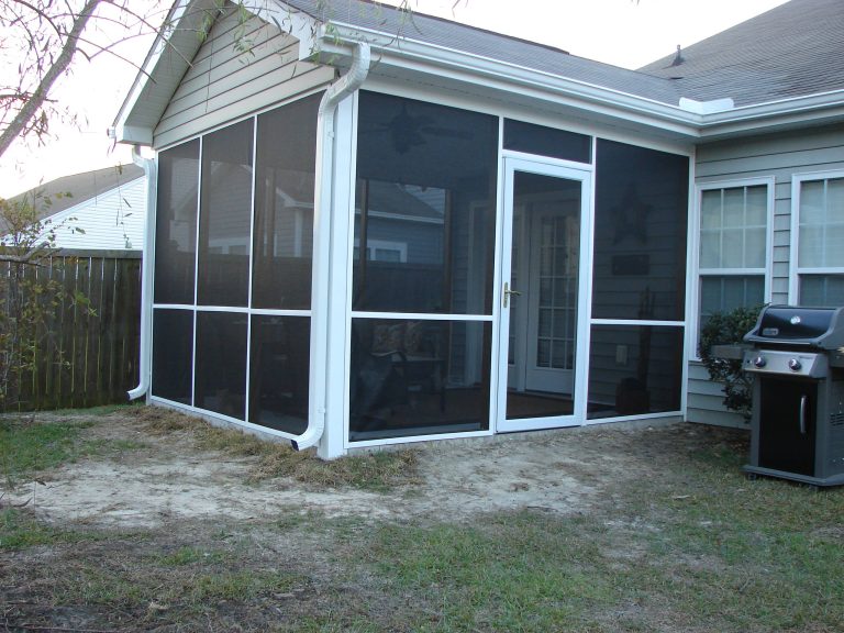 Stick Built with Aluminum Extrusion and Vinyl Siding