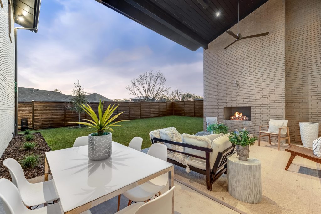 Stunning midcentury-inspired custom home in Dallas.