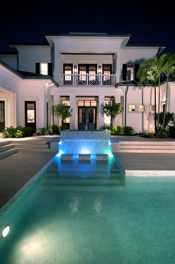 This is a London Bay Homes one-of-a-kind custom home built at The Estuary at Grey Oaks. Image ©Advanced Photography Specialists