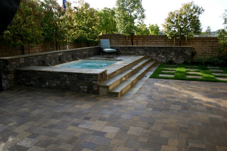 This is a spool. It is a large spa or small pool.