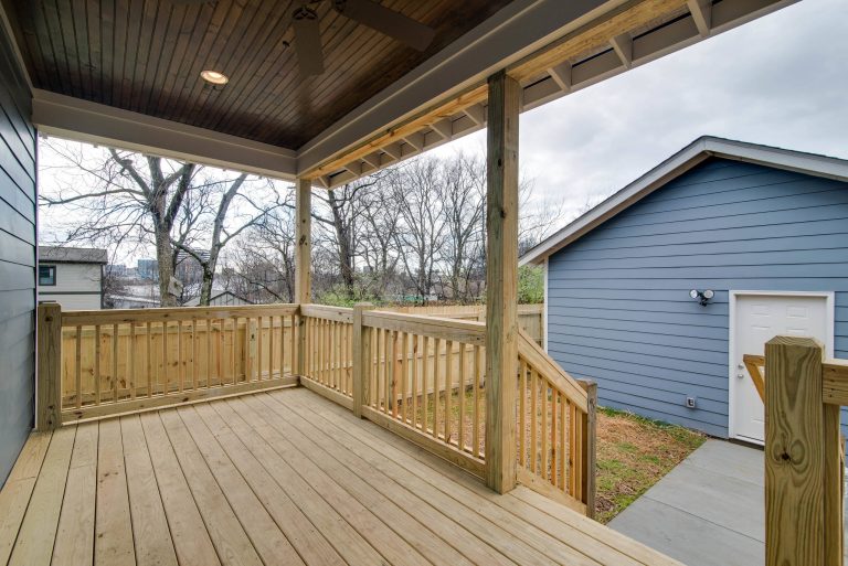 This is an example of a back porch design in Nashville. by Potter Brothers Construction | Outdoor Photos | Porch | Landscaping | Landscape Design | Outdoor Living Space | Porch Design Ideas | Outdoor Living Space Ideas | Backyard Design