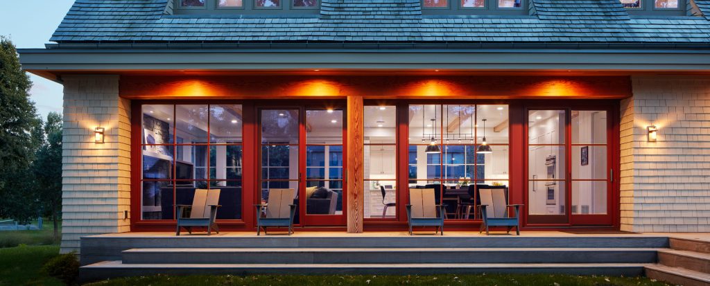 This is an example of a coastal porch design in Minneapolis. by TEA2 Architects | Outdoor Photos | Porch | Landscaping | Landscape Design | Outdoor Living Space | Porch Design Ideas | Outdoor Living Space Ideas | Backyard Design