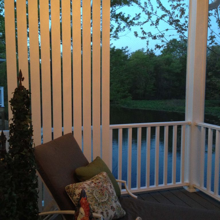 This is an example of a cottage porch design in Cleveland. by Dillene Vanaman | Outdoor Photos | Porch | Landscaping | Landscape Design | Outdoor Living Space | Porch Design Ideas | Outdoor Living Space Ideas | Backyard Design