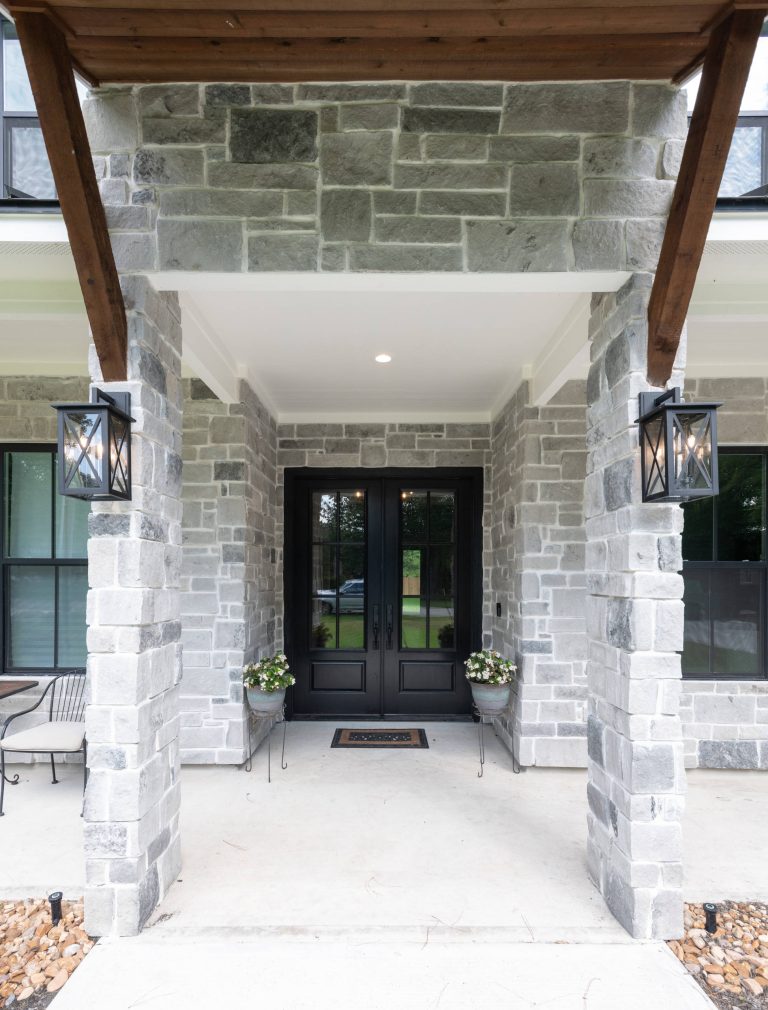 This is an example of a cottage porch design in Houston. by Framestead Enterprises, L.P. | Outdoor Photos | Porch | Landscaping | Landscape Design | Outdoor Living Space | Porch Design Ideas | Outdoor Living Space Ideas | Backyard Design