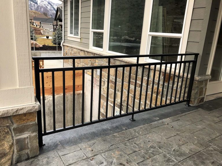 This is an example of a cottage porch design in Salt Lake City. by Aspen Metals | Outdoor Photos | Porch | Landscaping | Landscape Design | Outdoor Living Space | Porch Design Ideas | Outdoor Living Space Ideas | Backyard Design