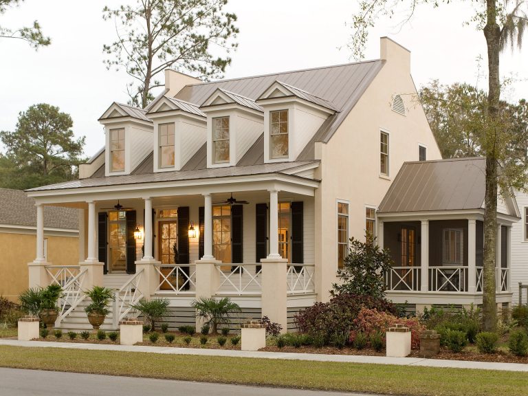 This is an example of a country front porch design in Birmingham. by Southern Living | Outdoor Photos | Porch | Landscaping | Landscape Design | Outdoor Living Space | Porch Design Ideas | Outdoor Living Space Ideas | Backyard Design
