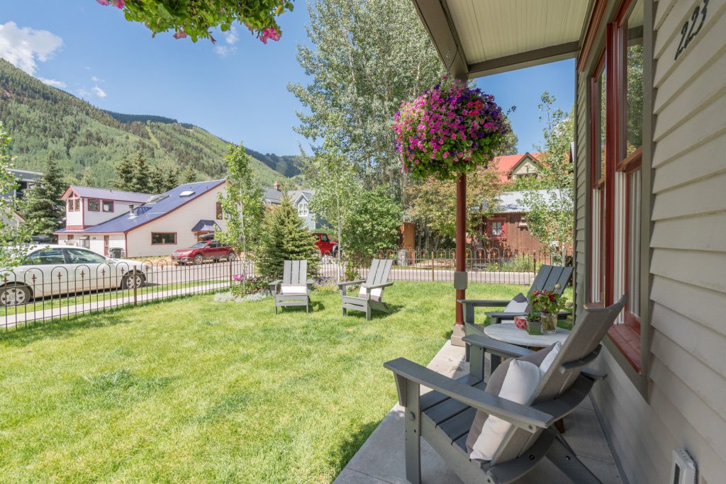 This is an example of a country porch design in Denver. by Tandem Resources | Outdoor Photos | Porch | Landscaping | Landscape Design | Outdoor Living Space | Porch Design Ideas | Outdoor Living Space Ideas | Backyard Design