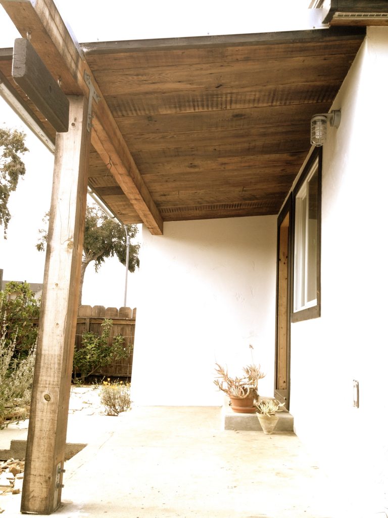 This is an example of a mediterranean porch design in Other. by Vetter Stone | Outdoor Photos | Porch | Landscaping | Landscape Design | Outdoor Living Space | Porch Design Ideas | Outdoor Living Space Ideas | Backyard Design