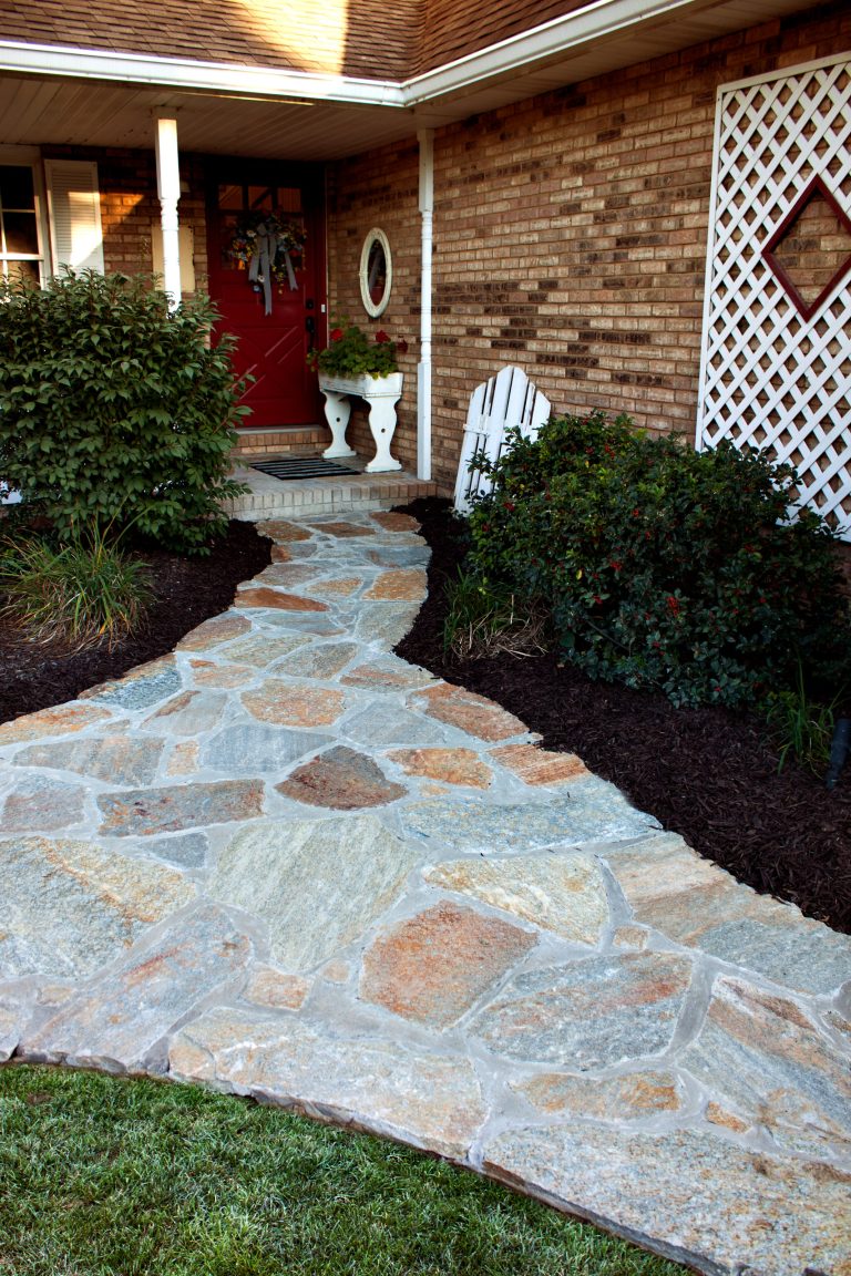 This is an example of a mid-sized stone front porch design in St Louis. by Envisioning Green | Outdoor Photos | Porch | Landscaping | Landscape Design | Outdoor Living Space | Porch Design Ideas | Outdoor Living Space Ideas | Backyard Design