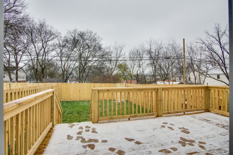 This is an example of a mid-sized traditional back porch design in Nashville with decking. by White Pines Building Group | Outdoor Photos | Porch | Landscaping | Landscape Design | Outdoor Living Space | Porch Design Ideas | Outdoor Living Space Ideas | Backyard Design
