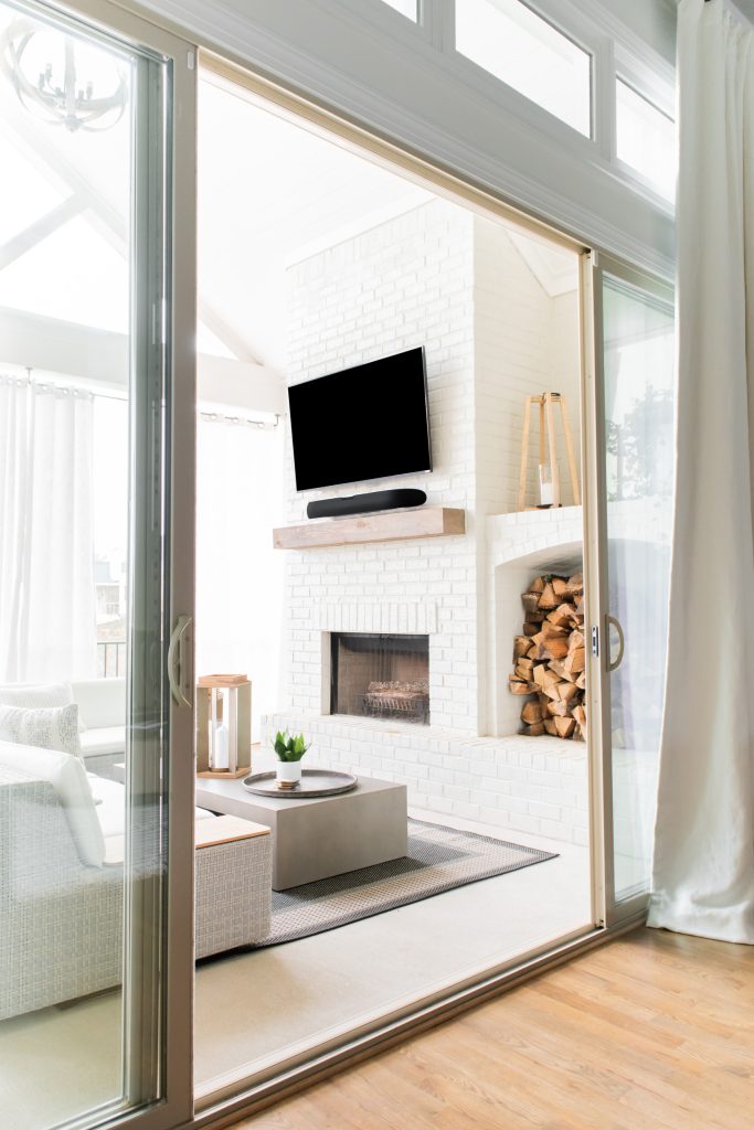 This is an example of a modern porch design in Nashville. by Potter Brothers Construction | Outdoor Photos | Porch | Landscaping | Landscape Design | Outdoor Living Space | Porch Design Ideas | Outdoor Living Space Ideas | Backyard Design