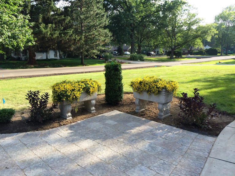 This is an example of a porch design in Detroit. by Sirco Scape, LLC | Outdoor Photos | Porch | Landscaping | Landscape Design | Outdoor Living Space | Porch Design Ideas | Outdoor Living Space Ideas | Backyard Design