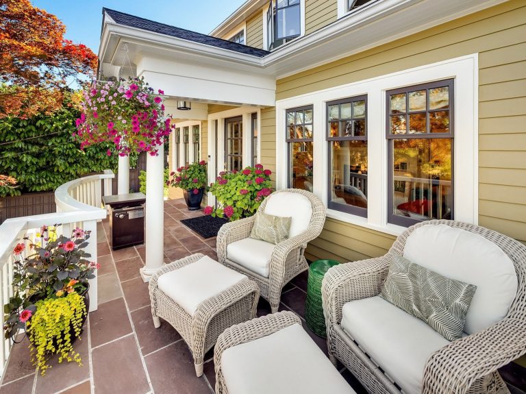 This is an example of a porch design in Las Vegas. by JoAnn Monson | Outdoor Photos | Porch | Landscaping | Landscape Design | Outdoor Living Space | Porch Design Ideas | Outdoor Living Space Ideas | Backyard Design