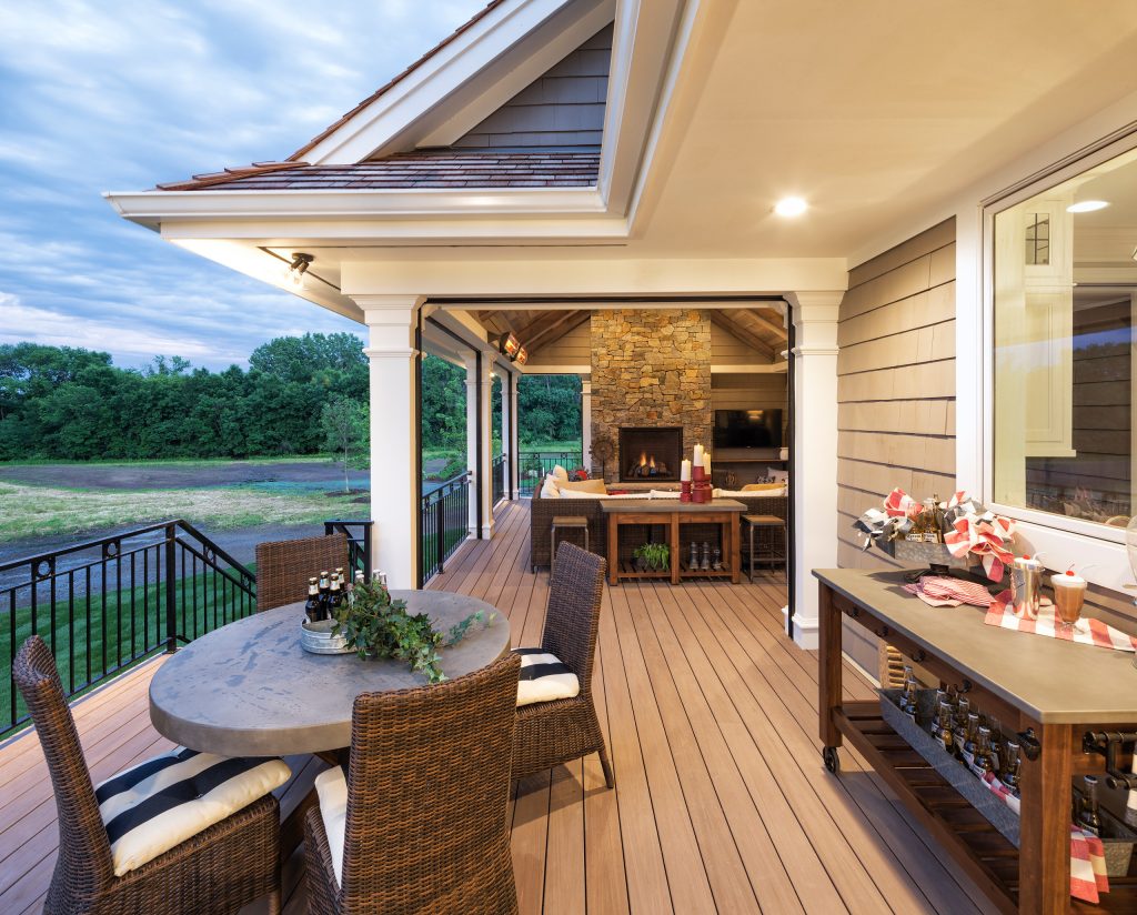 This is an example of a porch design in Minneapolis. by Start to Finish Builders and Remodelers | Outdoor Photos | Porch | Landscaping | Landscape Design | Outdoor Living Space | Porch Design Ideas | Outdoor Living Space Ideas | Backyard Design