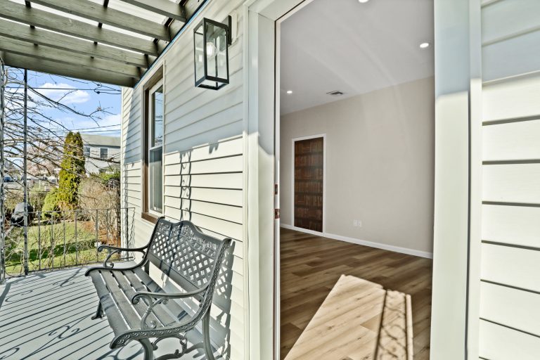 This is an example of a porch design in New York. by Oleg Nagel Interior Photography | Outdoor Photos | Porch | Landscaping | Landscape Design | Outdoor Living Space | Porch Design Ideas | Outdoor Living Space Ideas | Backyard Design