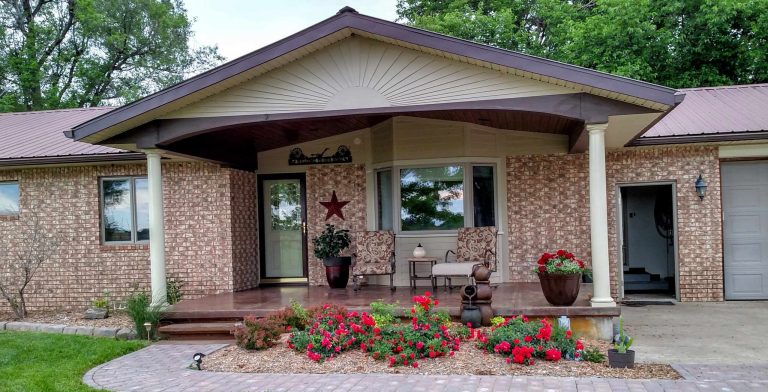 This is an example of a porch design in Wichita. by Sandcreek Carpentry | Outdoor Photos | Porch | Landscaping | Landscape Design | Outdoor Living Space | Porch Design Ideas | Outdoor Living Space Ideas | Backyard Design