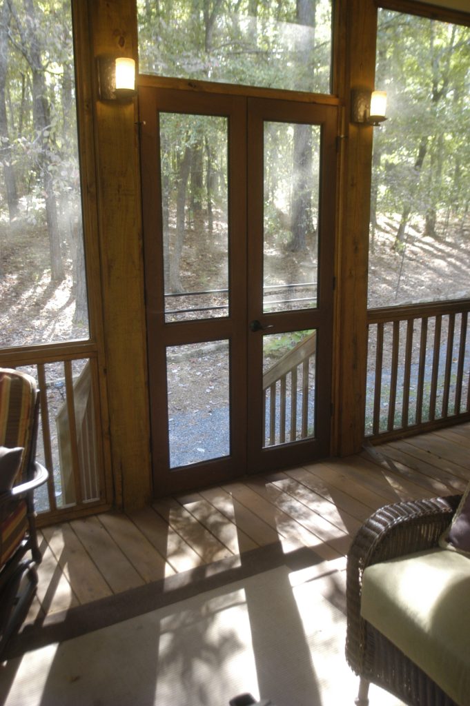 This is an example of a rustic porch design in Atlanta. by All Square Contracting | Outdoor Photos | Porch | Landscaping | Landscape Design | Outdoor Living Space | Porch Design Ideas | Outdoor Living Space Ideas | Backyard Design