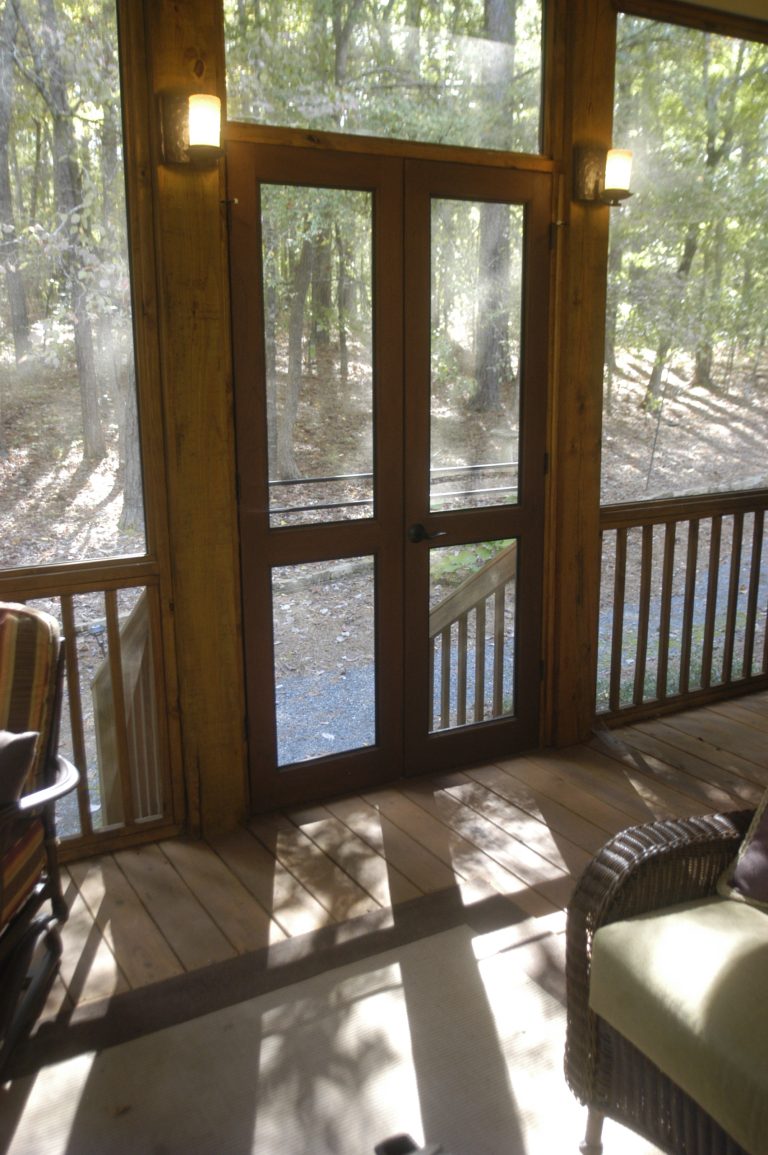 This is an example of a rustic porch design in Atlanta. by All Square Contracting | Outdoor Photos | Porch | Landscaping | Landscape Design | Outdoor Living Space | Porch Design Ideas | Outdoor Living Space Ideas | Backyard Design