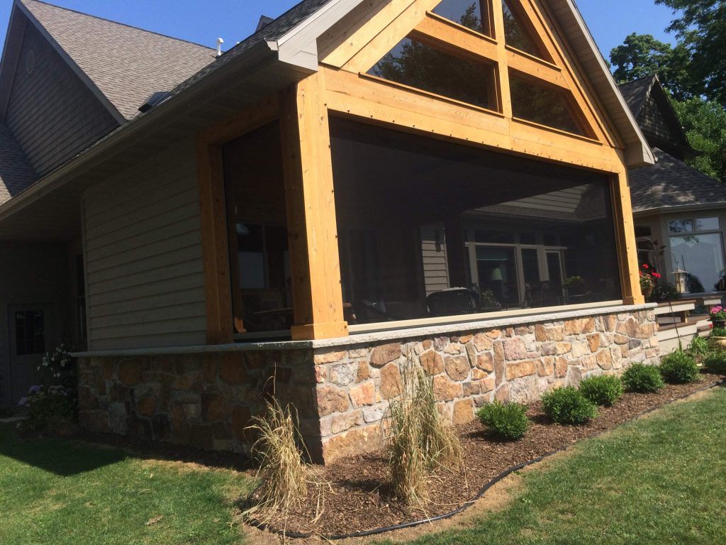 This is an example of a southwestern porch design in Other. by Wisconsin Screen Solutions | Outdoor Photos | Porch | Landscaping | Landscape Design | Outdoor Living Space | Porch Design Ideas | Outdoor Living Space Ideas | Backyard Design