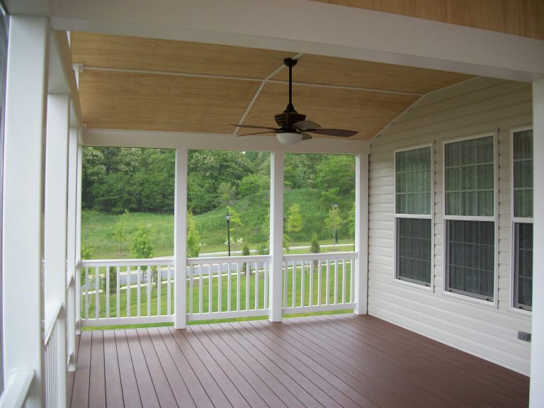 This is an example of a traditional porch design in Baltimore. by North American Deck and Patio | Outdoor Photos | Porch | Landscaping | Landscape Design | Outdoor Living Space | Porch Design Ideas | Outdoor Living Space Ideas | Backyard Design