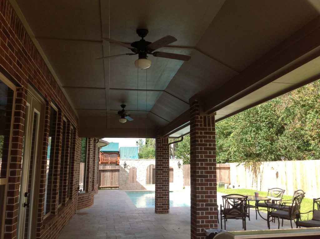 This is an example of a traditional porch design in Houston. by Republic Remodeling, LLC | Outdoor Photos | Porch | Landscaping | Landscape Design | Outdoor Living Space | Porch Design Ideas | Outdoor Living Space Ideas | Backyard Design