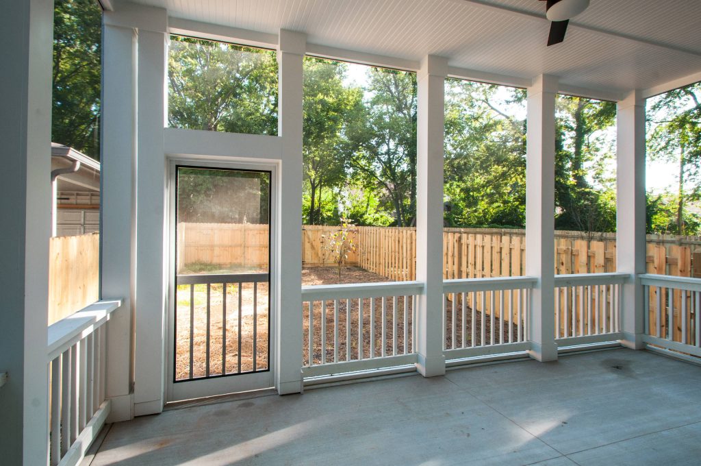 This is an example of a traditional porch design in Nashville. by At Home | Outdoor Photos | Porch | Landscaping | Landscape Design | Outdoor Living Space | Porch Design Ideas | Outdoor Living Space Ideas | Backyard Design