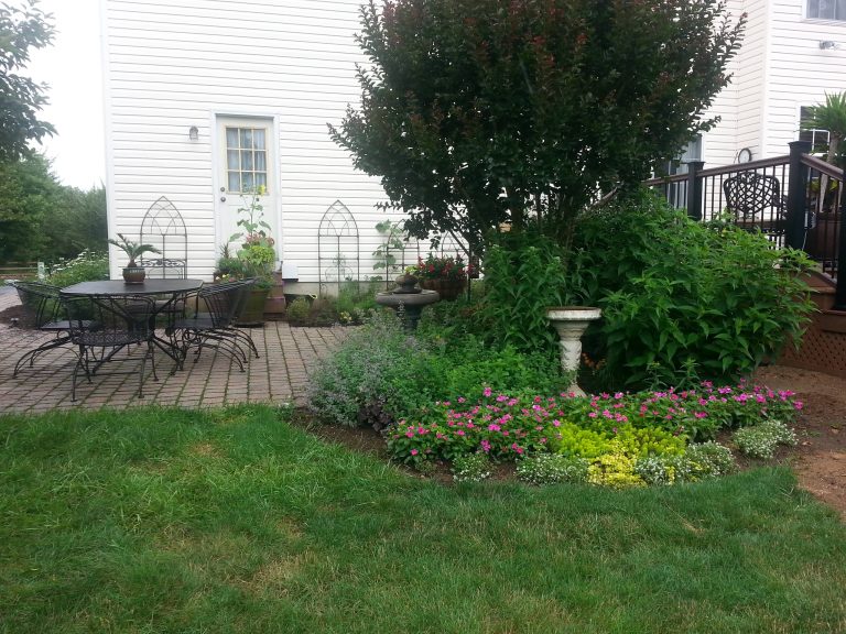 This is an example of a tropical porch design in Philadelphia. by Professional Garden Keepers | Outdoor Photos | Porch | Landscaping | Landscape Design | Outdoor Living Space | Porch Design Ideas | Outdoor Living Space Ideas | Backyard Design