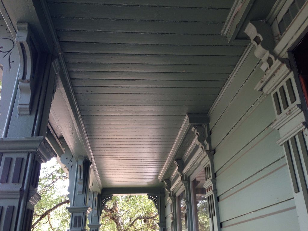 This is an example of a victorian porch design in Portland. by conniestrong | Outdoor Photos | Porch | Landscaping | Landscape Design | Outdoor Living Space | Porch Design Ideas | Outdoor Living Space Ideas | Backyard Design