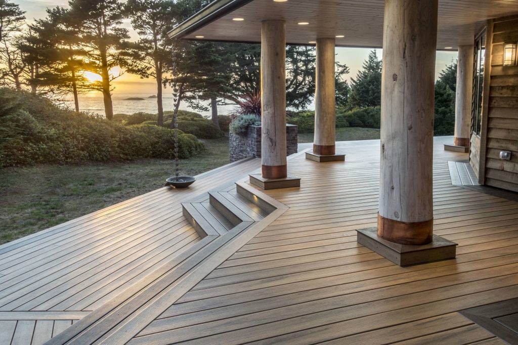 TimberTech® decking in Tigerwood from the Legacy Collection.