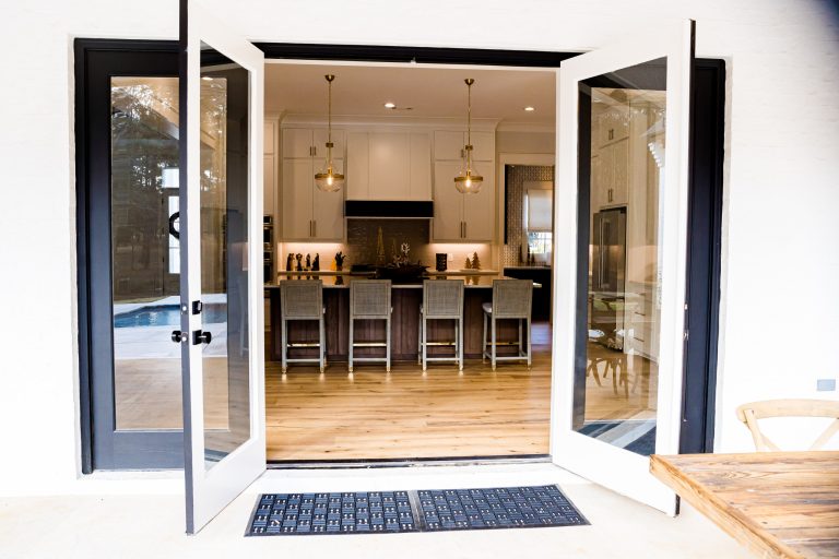 Transitional porch idea in Jackson by Samantha Smith Designs | Outdoor Photos | Porch | Landscaping | Landscape Design | Outdoor Living Space | Porch Design Ideas | Outdoor Living Space Ideas | Backyard Design