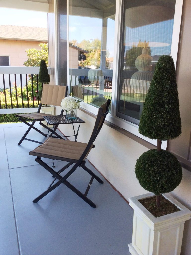 Transitional porch idea in San Francisco by MOREHOUSE DESIGN | Outdoor Photos | Porch | Landscaping | Landscape Design | Outdoor Living Space | Porch Design Ideas | Outdoor Living Space Ideas | Backyard Design