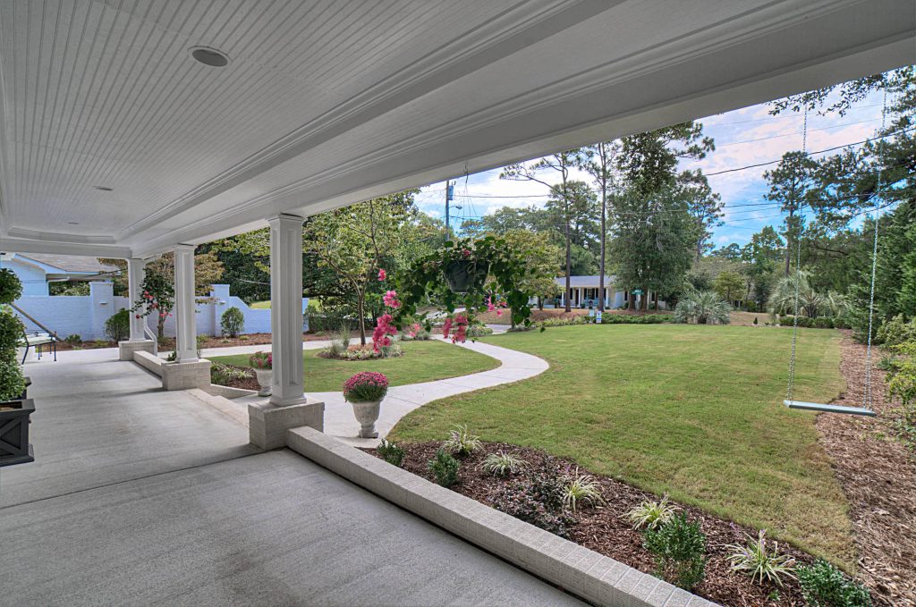 Transitional porch idea in Wilmington by Craft & Dwell, LLC | Outdoor Photos | Porch | Landscaping | Landscape Design | Outdoor Living Space | Porch Design Ideas | Outdoor Living Space Ideas | Backyard Design