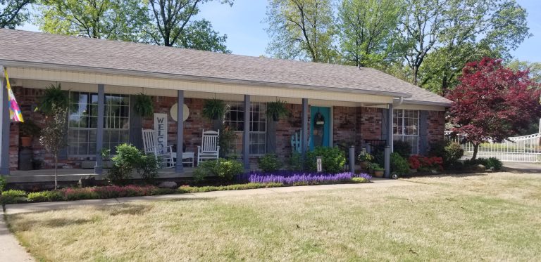 Transitional porch photo in Little Rock by Elite Designs 4 U | Outdoor Photos | Porch | Landscaping | Landscape Design | Outdoor Living Space | Porch Design Ideas | Outdoor Living Space Ideas | Backyard Design