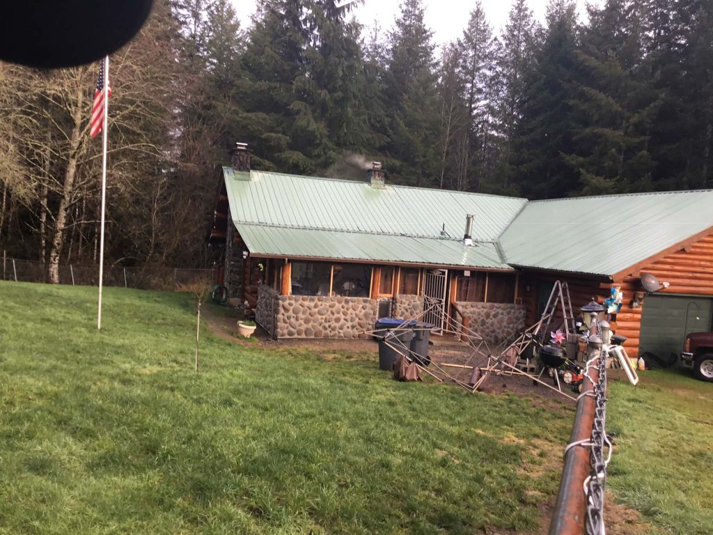 Transitional porch photo in Seattle by Mishelle Cushman | Outdoor Photos | Porch | Landscaping | Landscape Design | Outdoor Living Space | Porch Design Ideas | Outdoor Living Space Ideas | Backyard Design