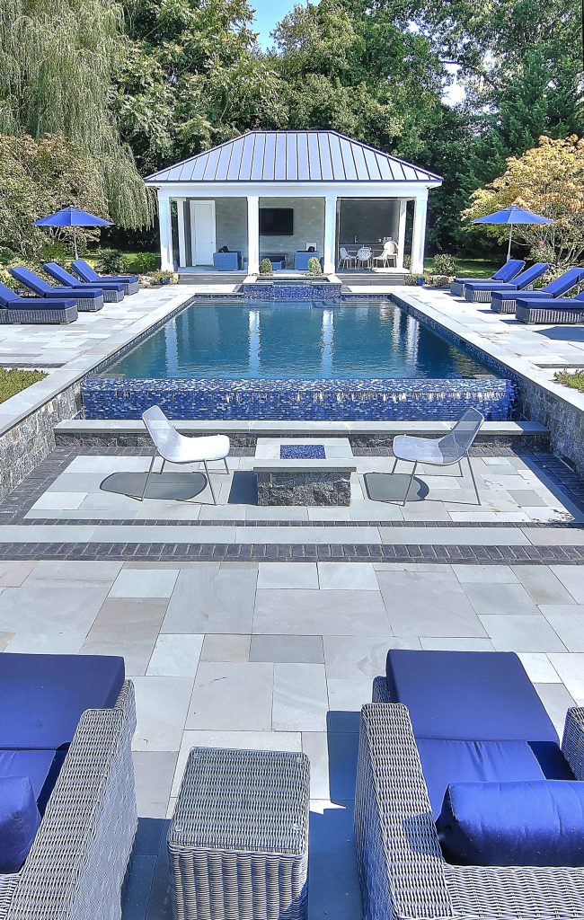 Trendy pool photo in New York