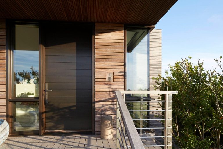 Trendy porch photo in New York by john kinnear architects | Outdoor Photos | Porch | Landscaping | Landscape Design | Outdoor Living Space | Porch Design Ideas | Outdoor Living Space Ideas | Backyard Design