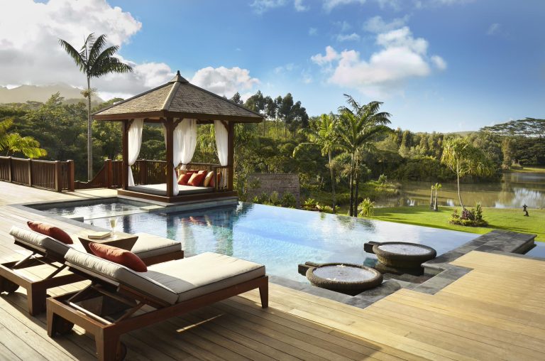 Tropical resort style estate home