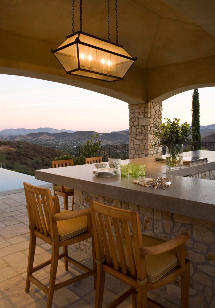 Tuscan inspired home designed by Architect, Douglas Burdge in Thousand Oaks, CA.
